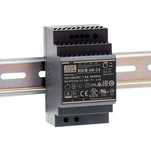 HDR-60-24: AC-DC Alimentatore ultra sottile